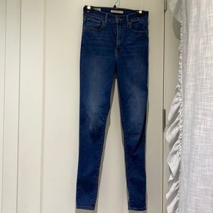 Levi’s mile high super skinny jeans